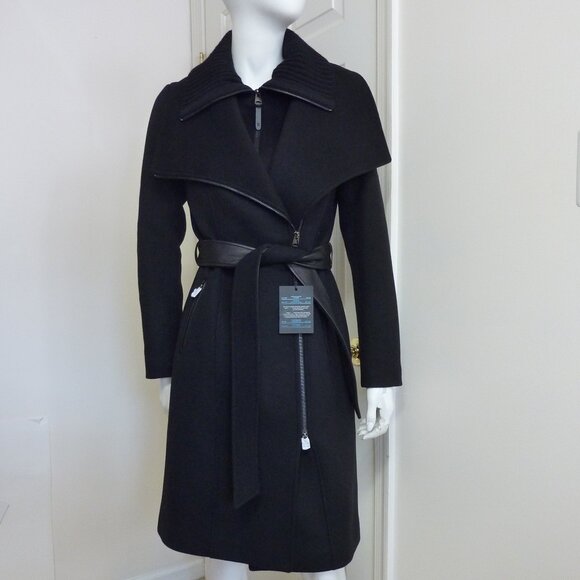 Mackage Nori-K Double Collar Wool Coat - Picture 7 of 13